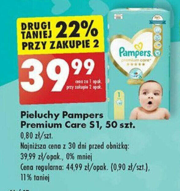 jaki rozmiar pampers 5 miesięcy