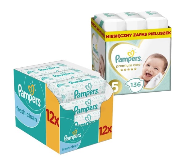 netto pieluszki pampers