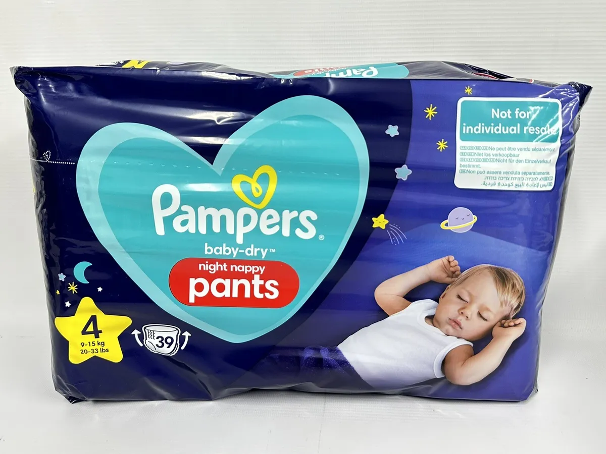 pampers pieluchy 4 sleep & play 50 sztuk