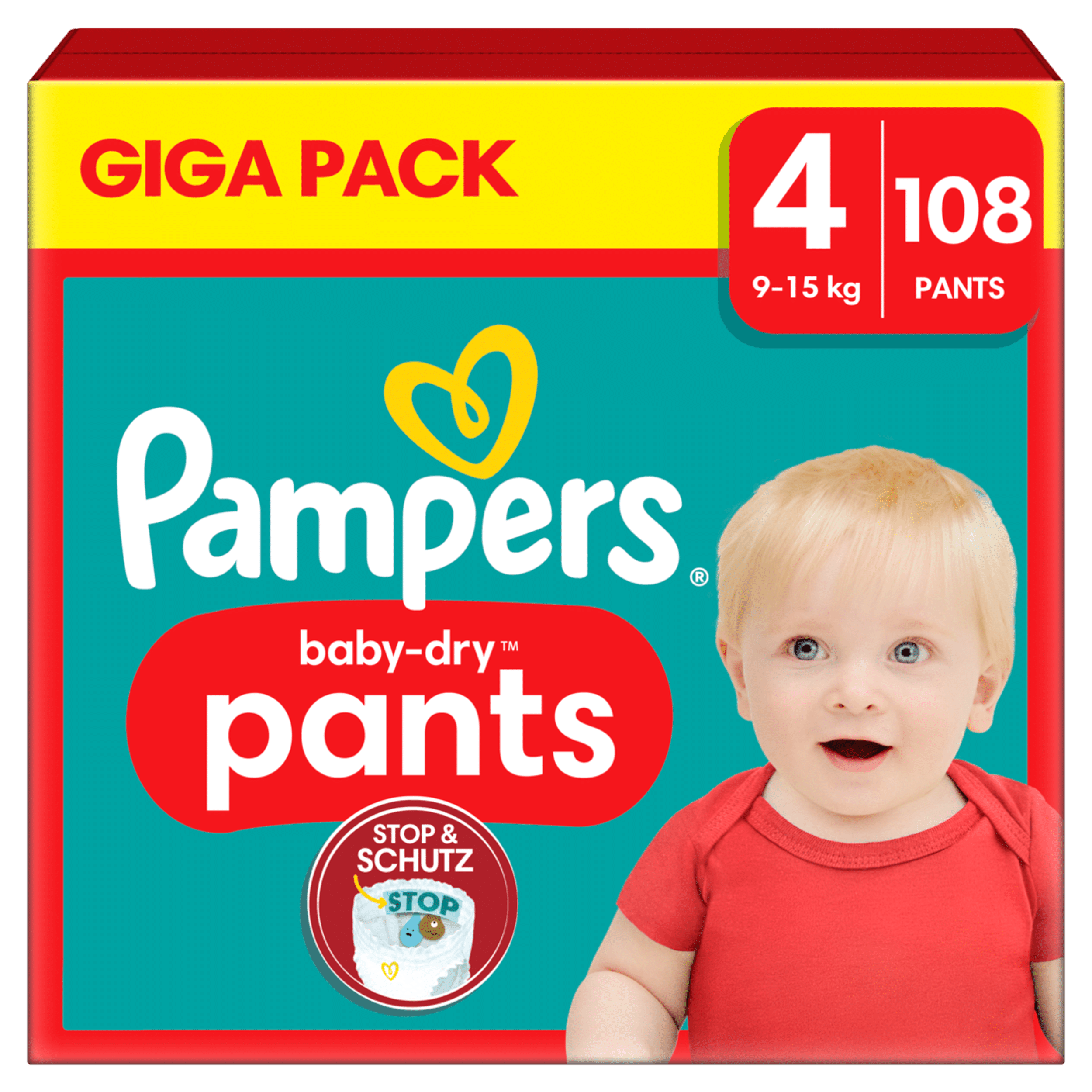 pampers pieluchoamjtki duże