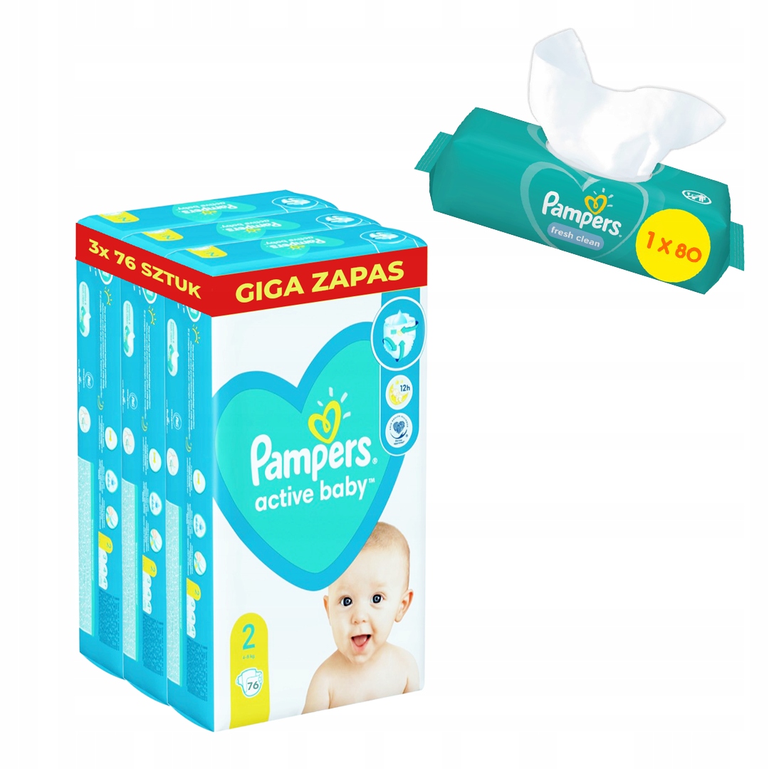 78 sztuk pampers 5