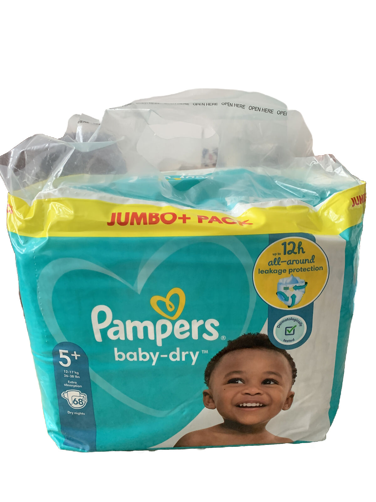 pieluchy pampers ile wody