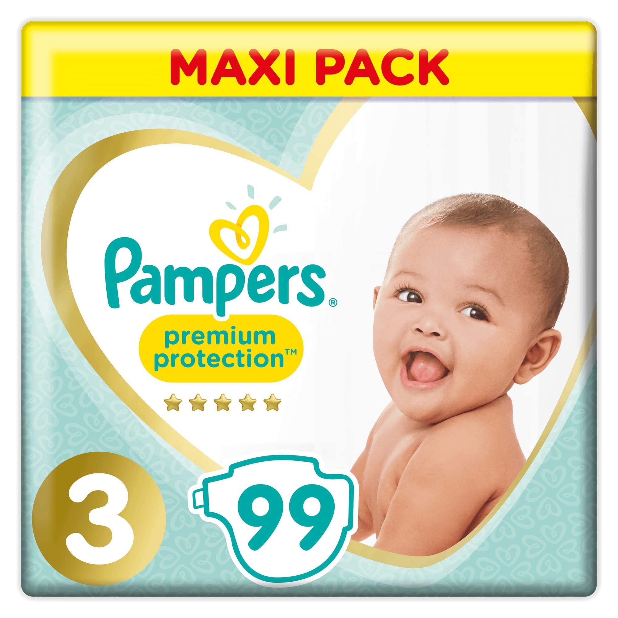 pampers 3 active baby pasek siku