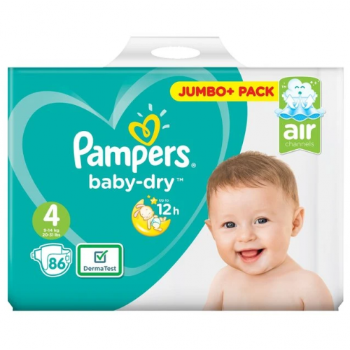 pieluchy pampers baby dry 3