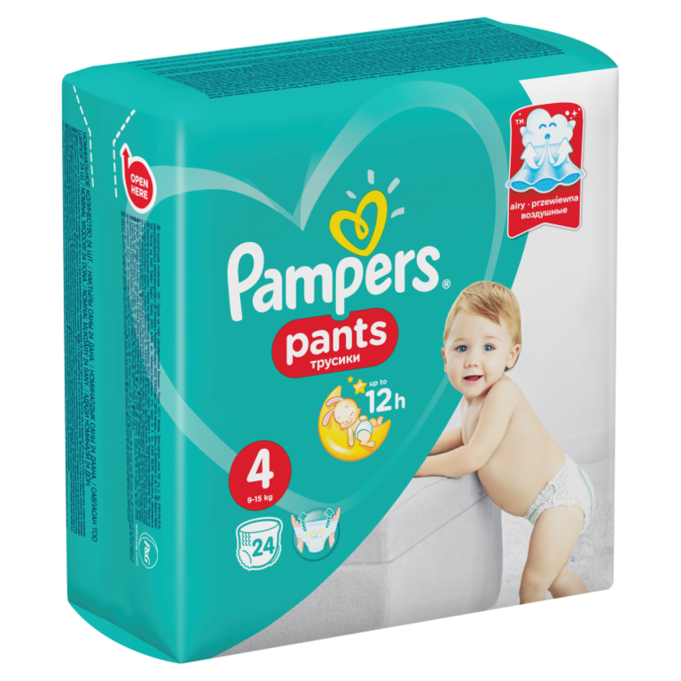 pampers majtki 3