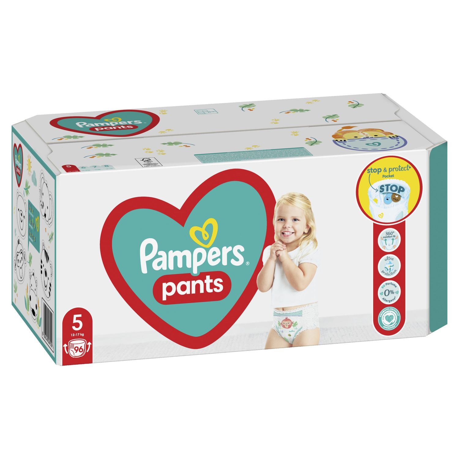 pampers pants rozmiar 5 96 pieluchomajtek