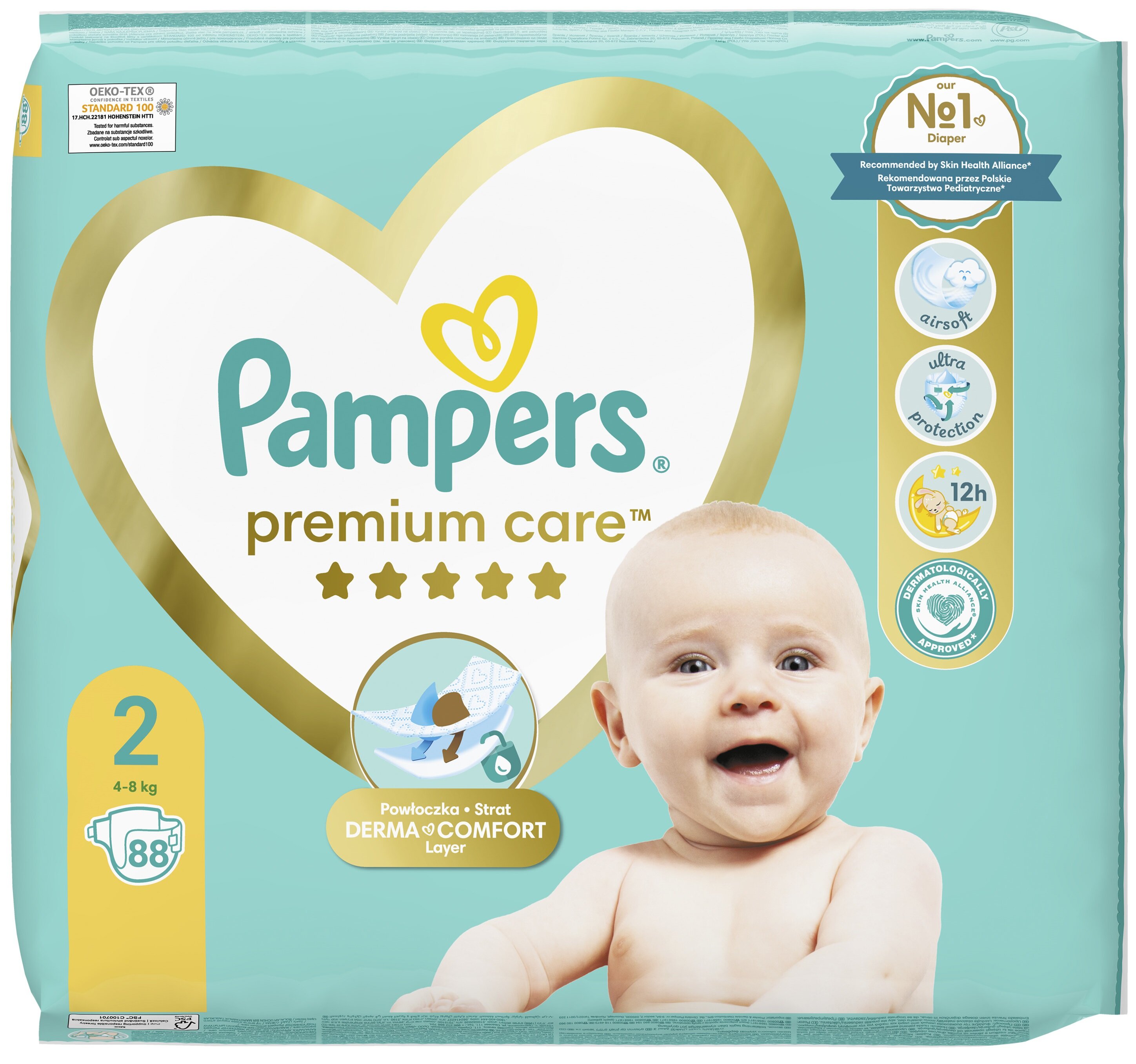 pampers podczas ospy