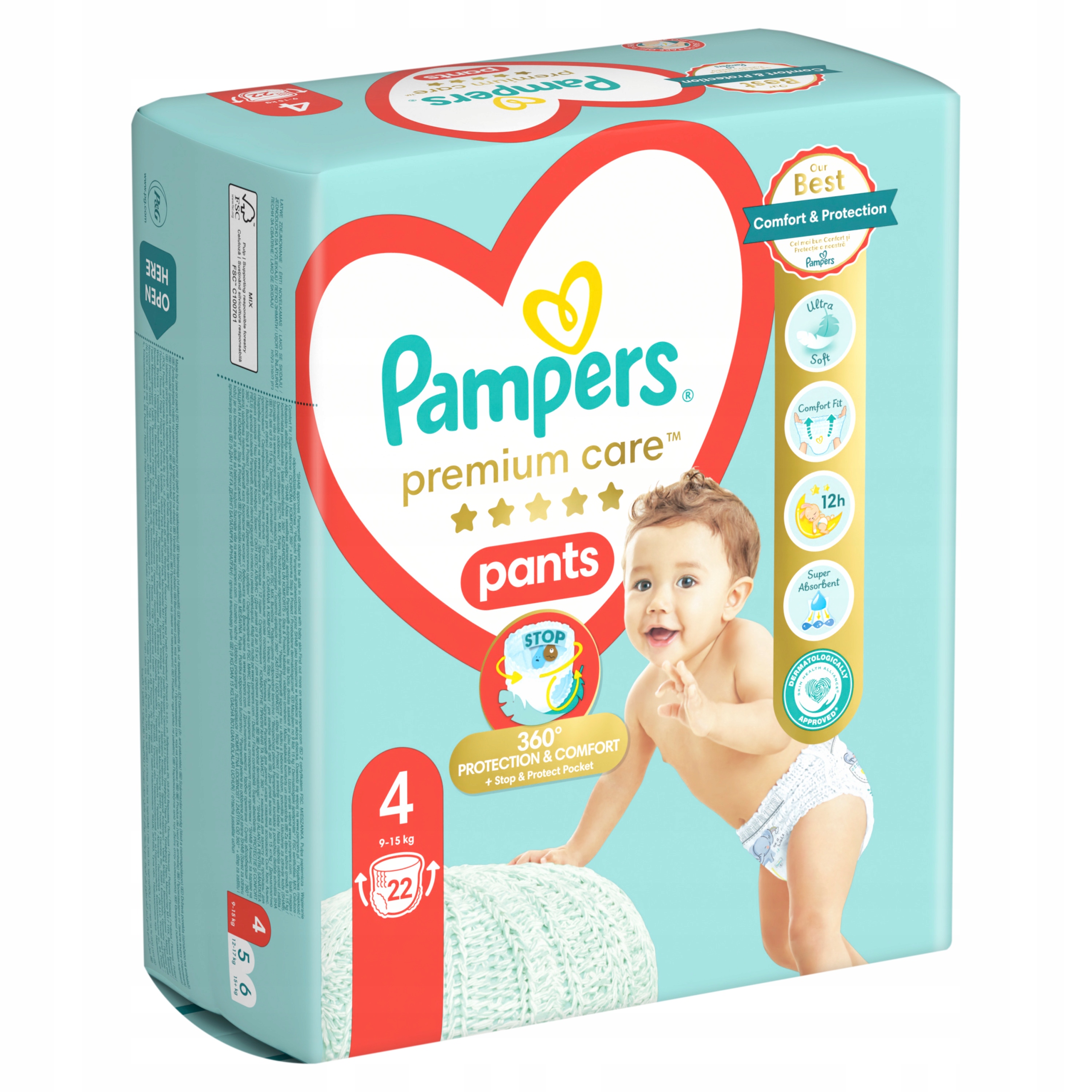 pampers bed mats