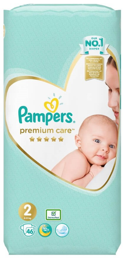 pampers premium care 4 tanio