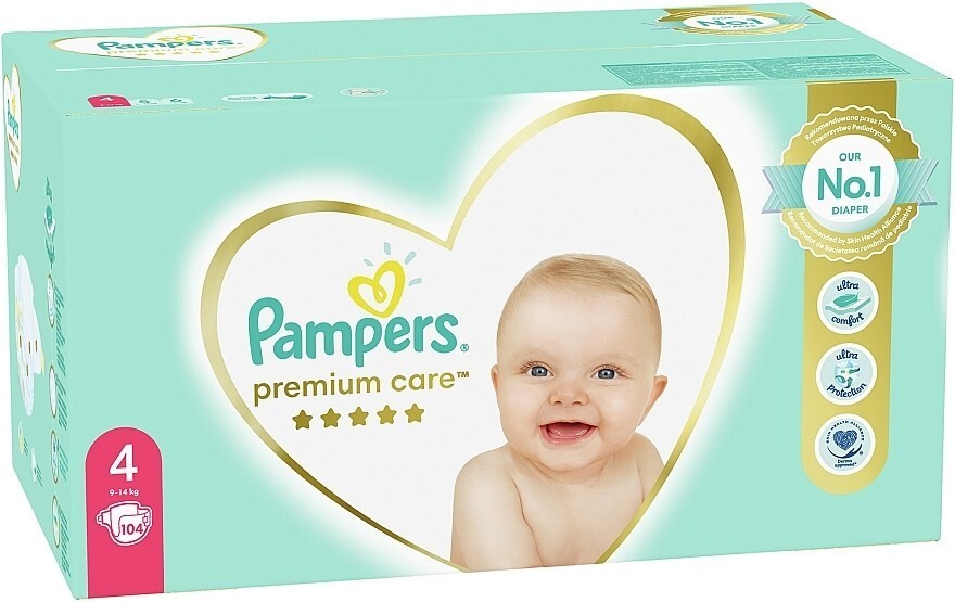 pampers active rozowe