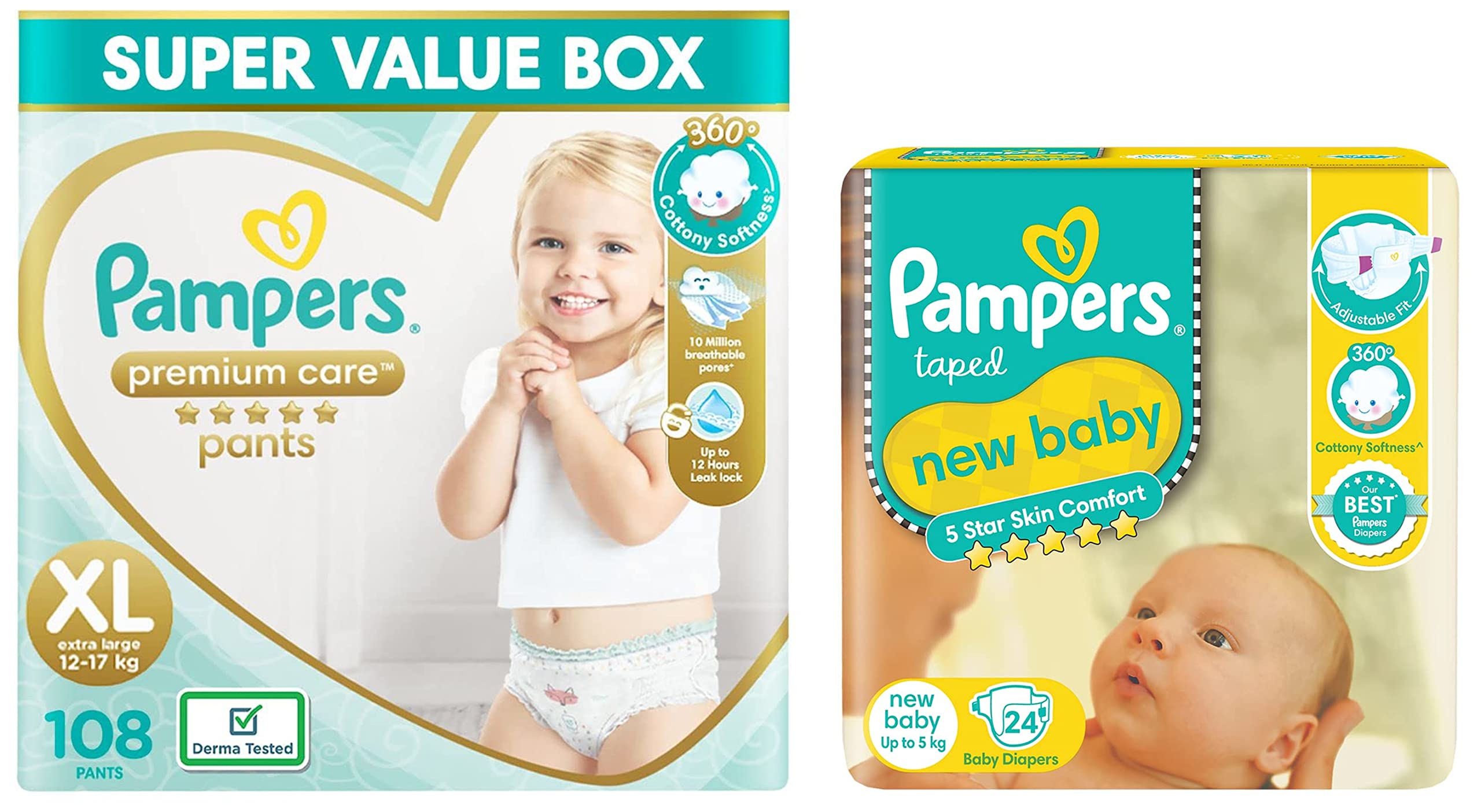 pieluchy pampers ile zabarc do szpitala