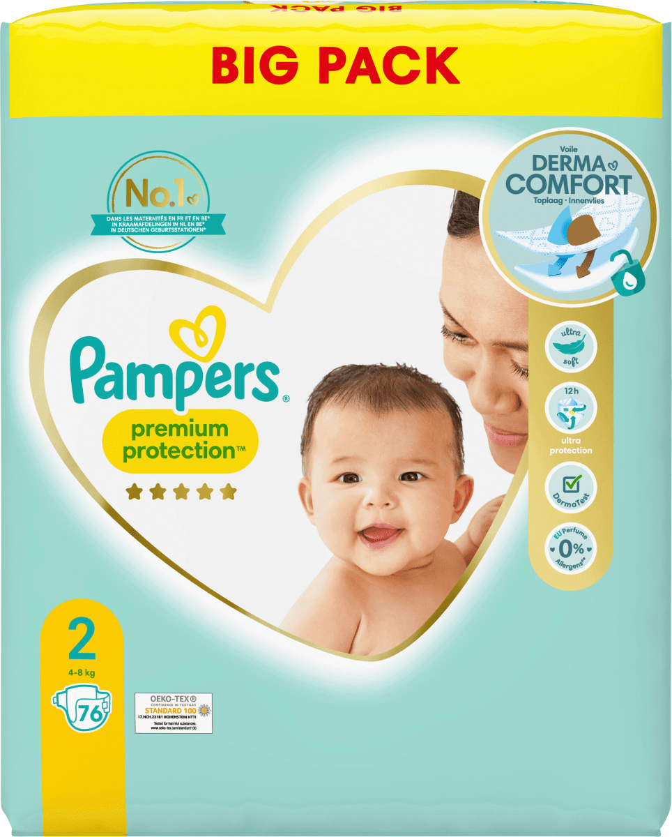 pampers 1 pieluchy