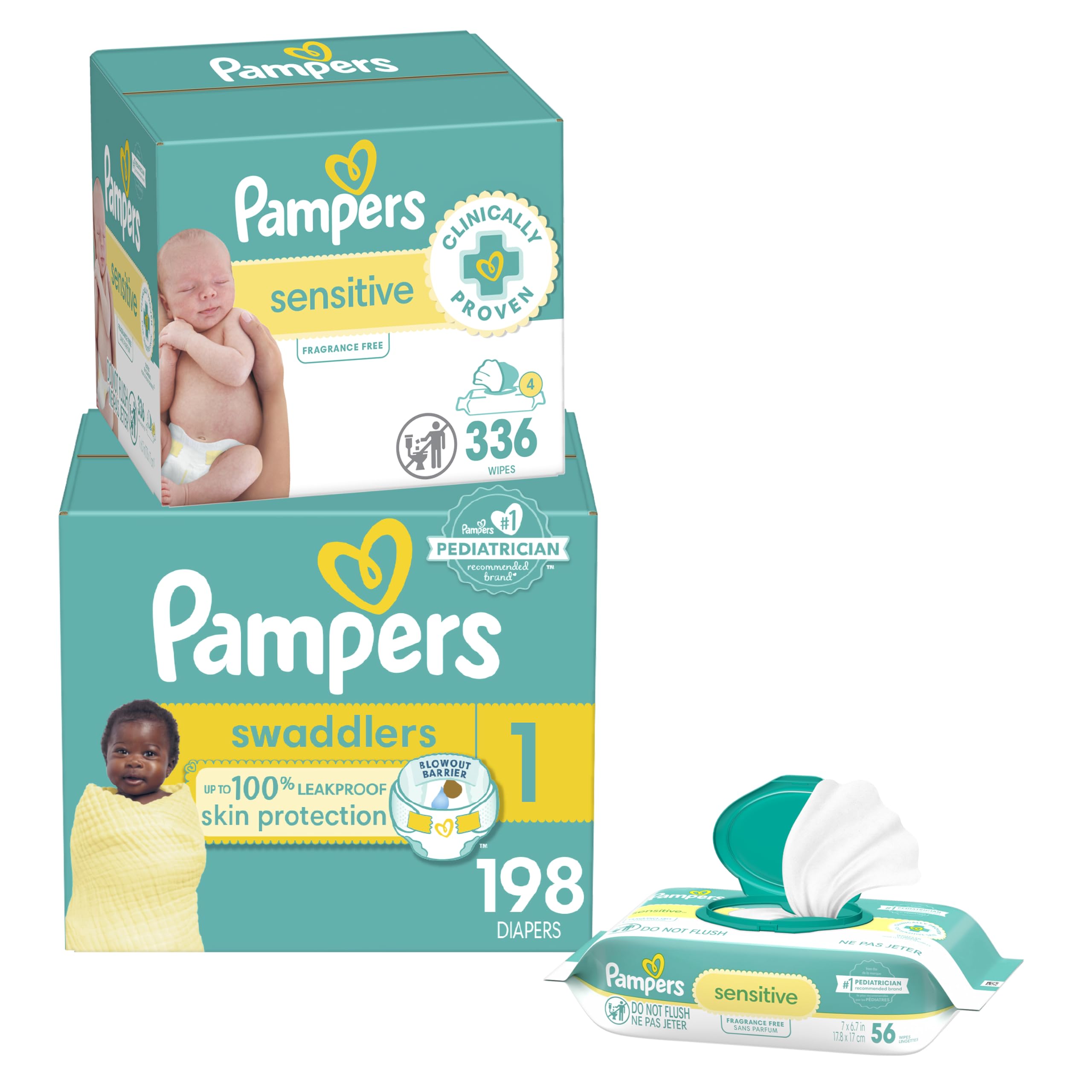 pampers pure chusteczki skład