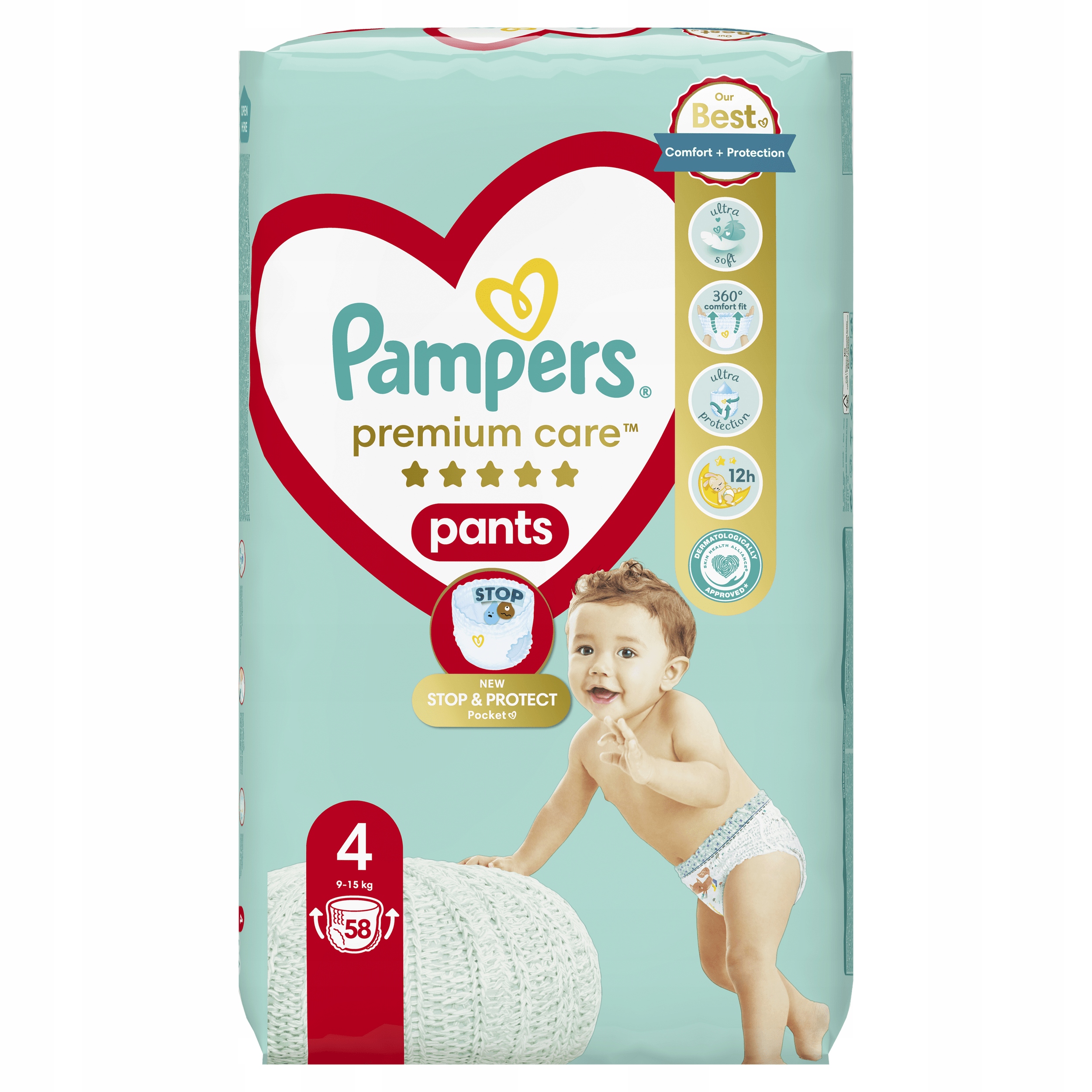 pampers pure pieluchy 4