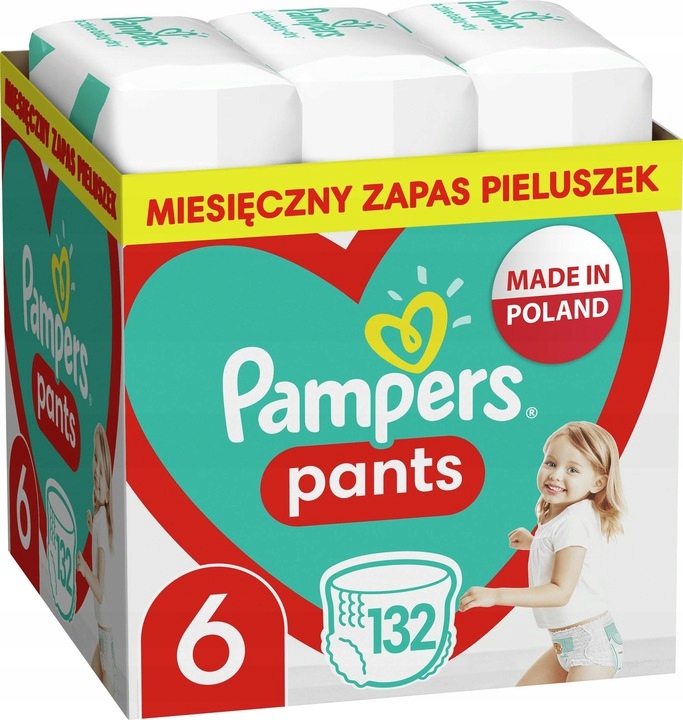 pieluchomajtki pampers 4 gdzie przod