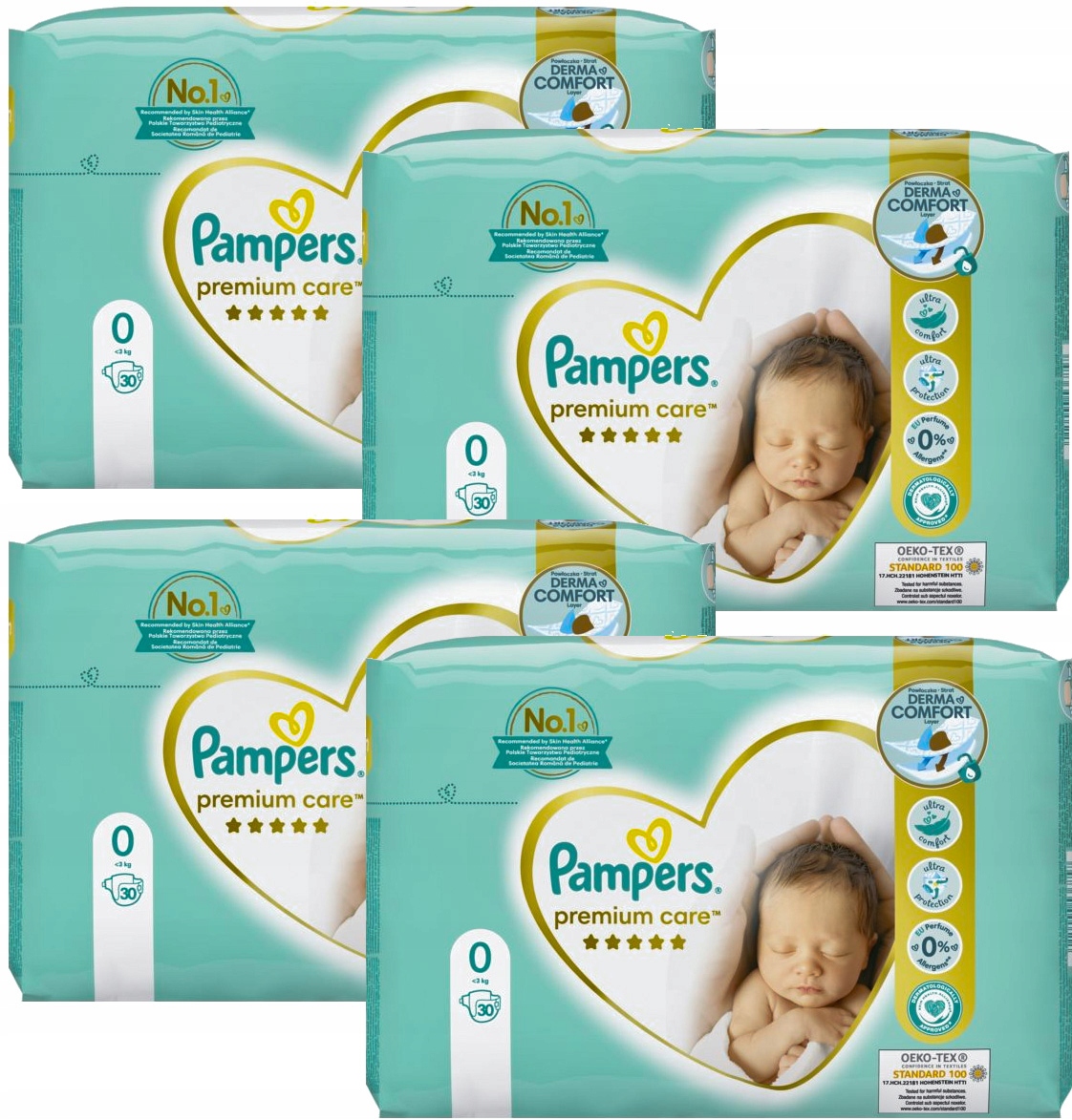 pampers premium care wycięcie na pępek