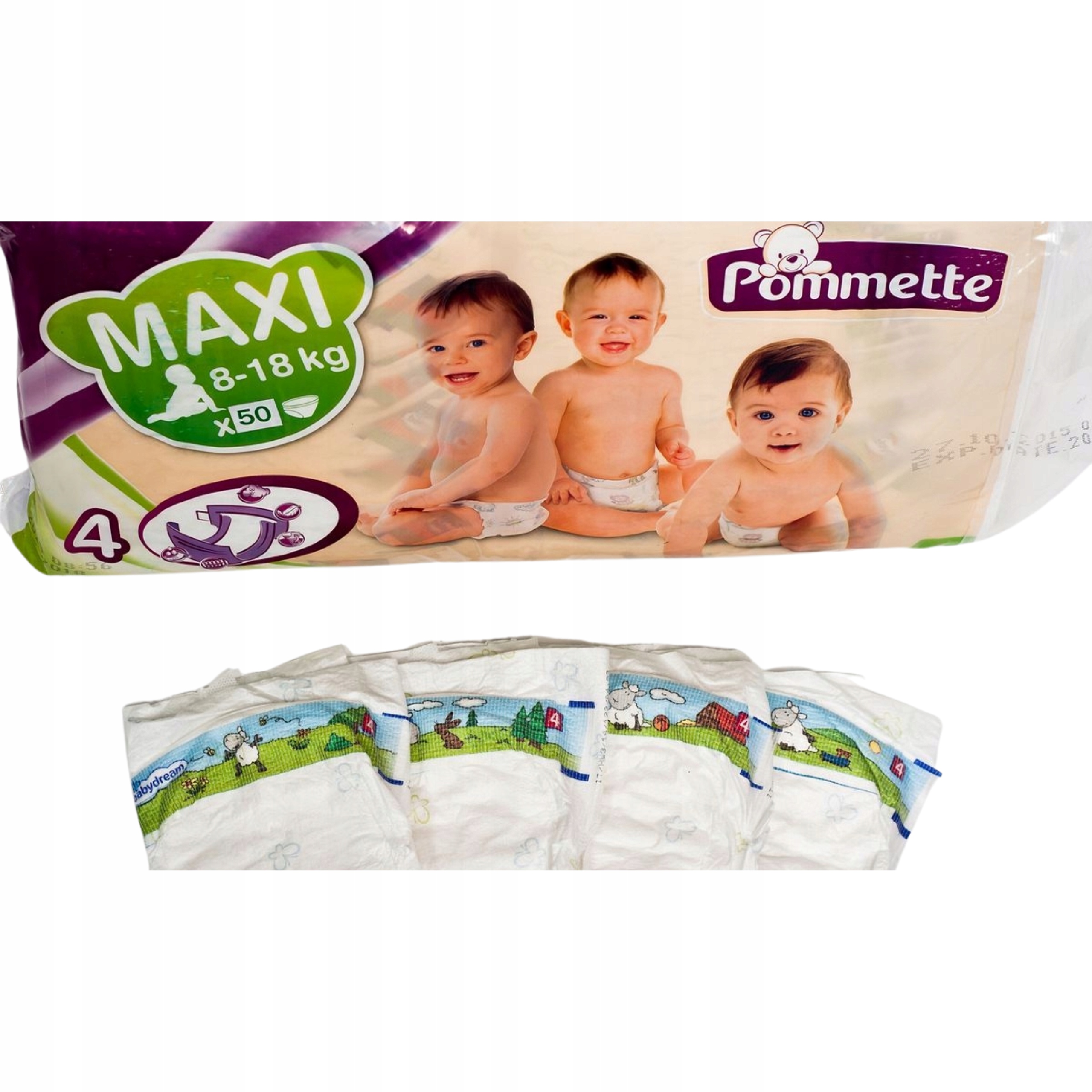 pieluchy pampers rozmiar 1 cena