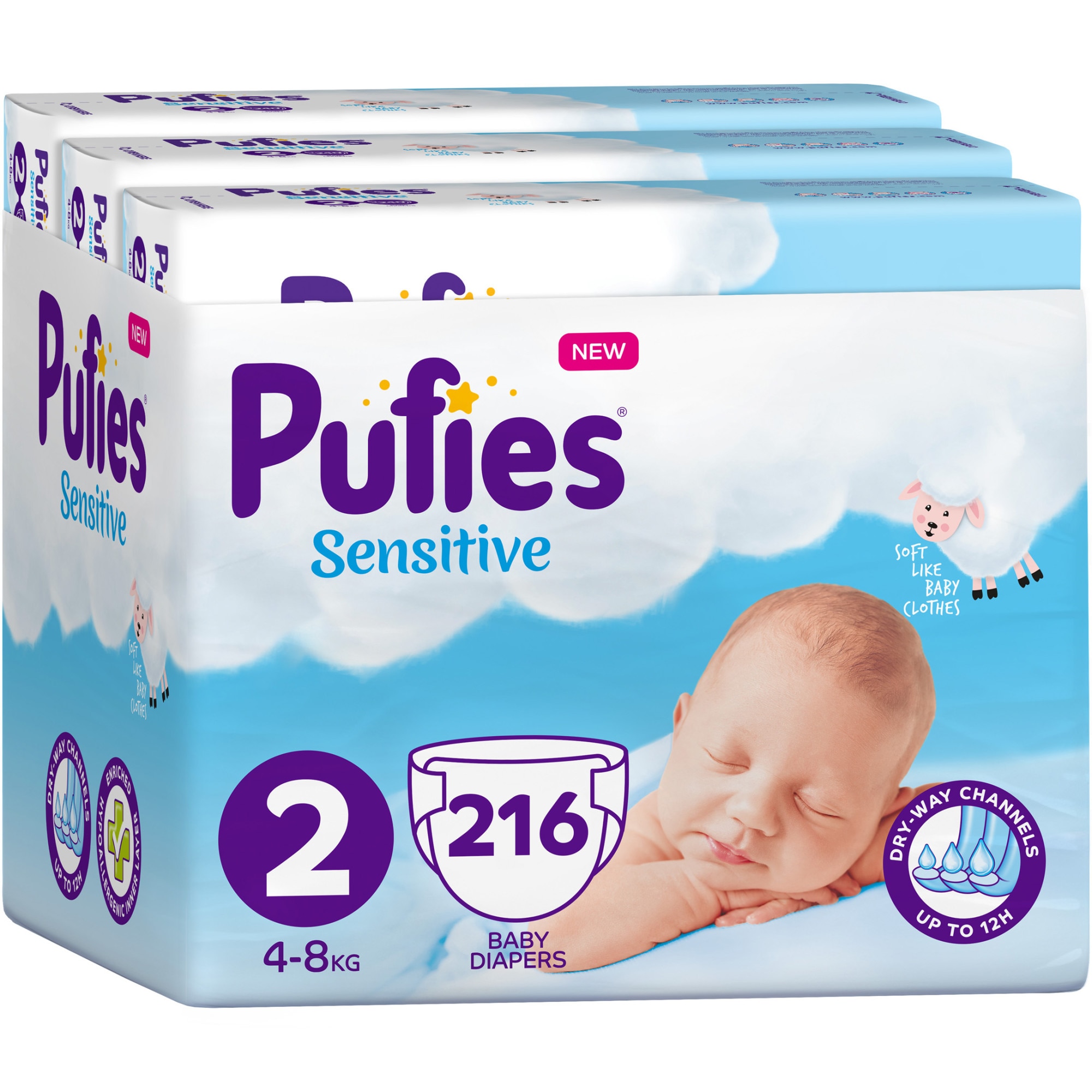 pampers mega pack carrefour