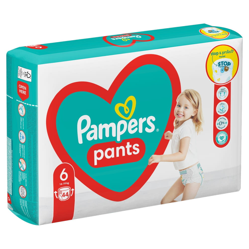 pampers pants 4 na noc