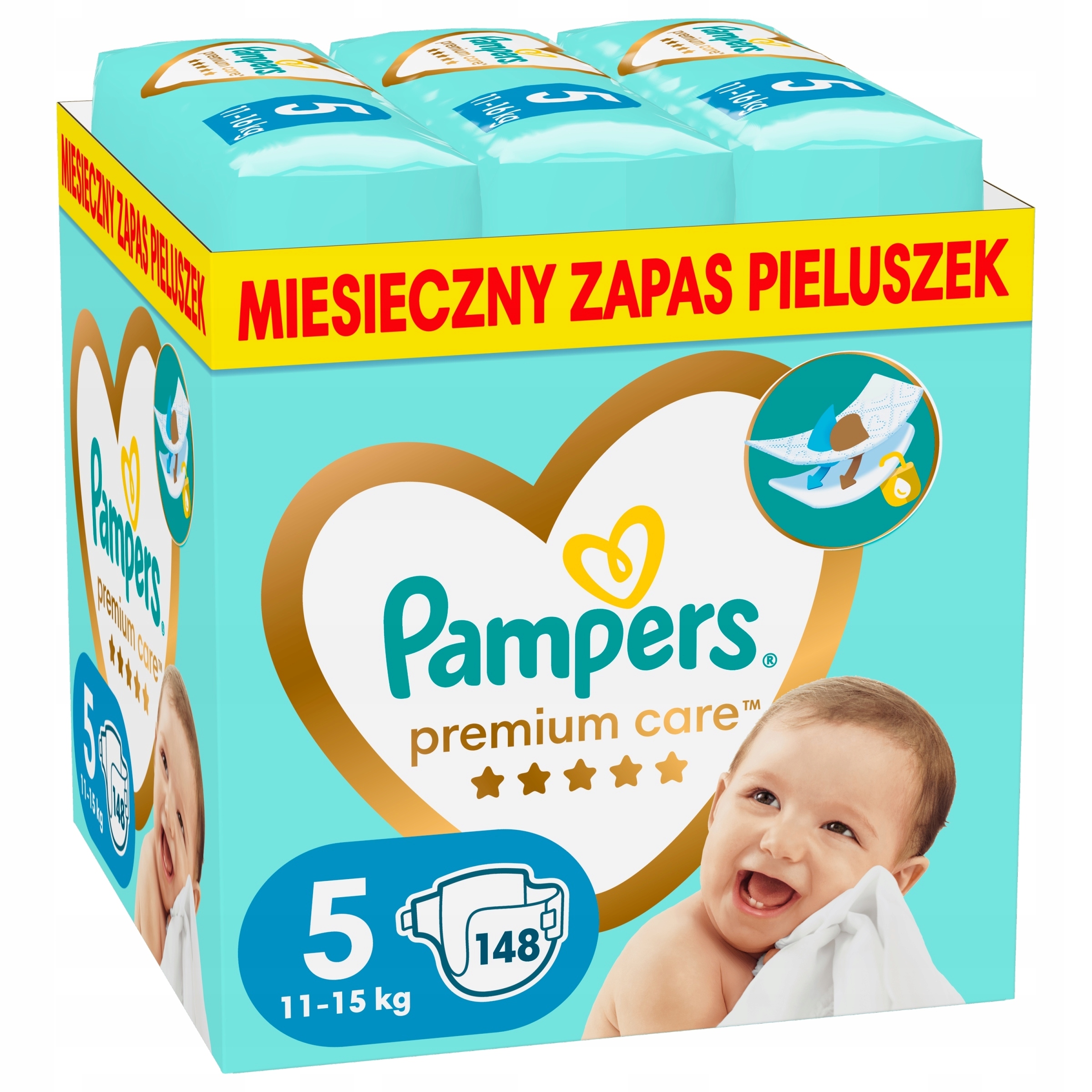 najlepsze pieluszki dla niemowlaka pampers