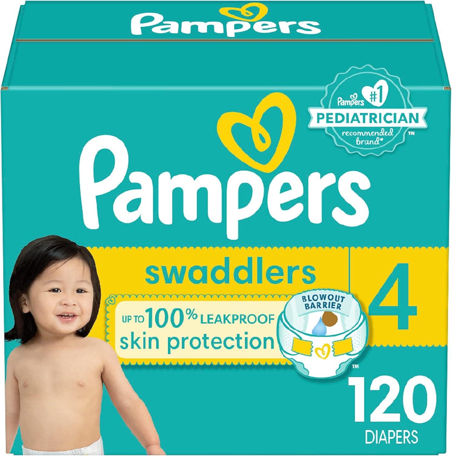 pieluchomajtki pampers pants 4 208 sztuk