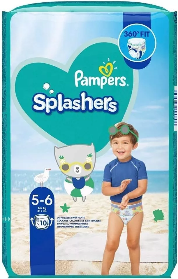 pampers pants naklejka z tylu