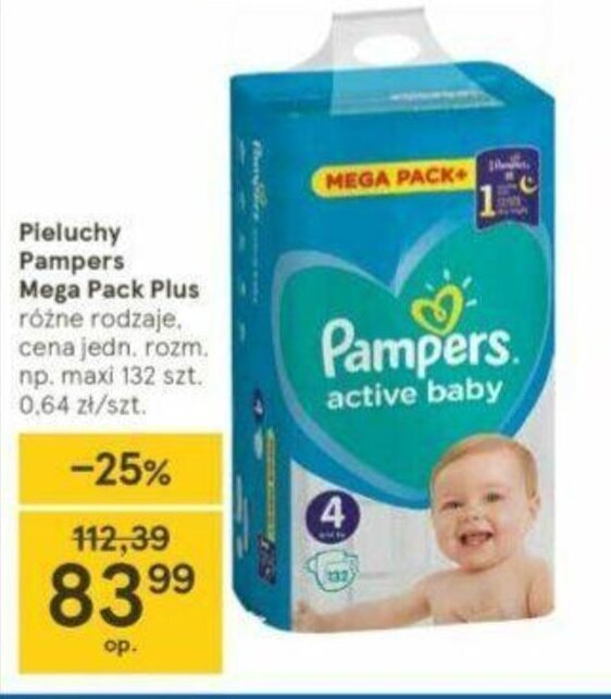 pampers 3 126 szt selgros